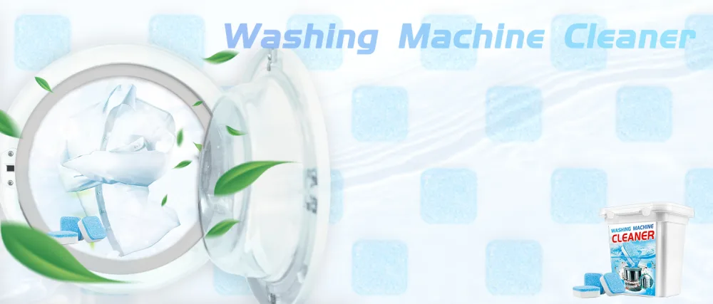 Washing Machine Cleaner 32 Tablets Washer Machine Cleaner Household Supplies Deep Cleaning Tablets for Front Loader Top Load Washer and HE - Washing Machine Cleaner