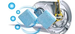 Washing Machine Cleaner 32 Tablets Washer Machine Cleaner Household Supplies Deep Cleaning Tablets for Front Loader Top Load Washer and HE - Washing Machine Cleaner