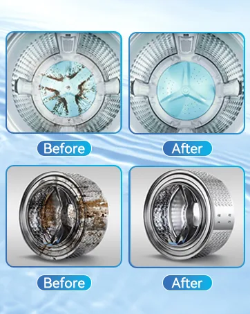 Washing Machine Cleaner 32 Tablets Washer Machine Cleaner Household Supplies Deep Cleaning Tablets for Front Loader Top Load Washer and HE - washing machine cleaner