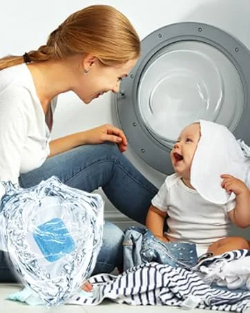 Washing Machine Cleaner 32 Tablets Washer Machine Cleaner Household Supplies Deep Cleaning Tablets for Front Loader Top Load Washer and HE - Washing Machine Cleaner