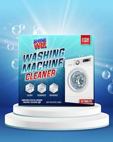 Washing Machine Cleaning Tablets - Powerful Washer Cleaner for Washing Machine Cleaner Top Load Front Loader and HE - Deep Clean & Deodorize - 24 Washer Machine Cleaner Tablets - product information 4