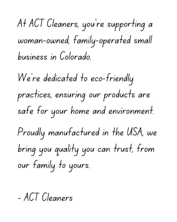ACT DRAIN MATE (2lbs.) - ACT Cleaners description, woman-owned, family-operated, made in the USA, in colorado,