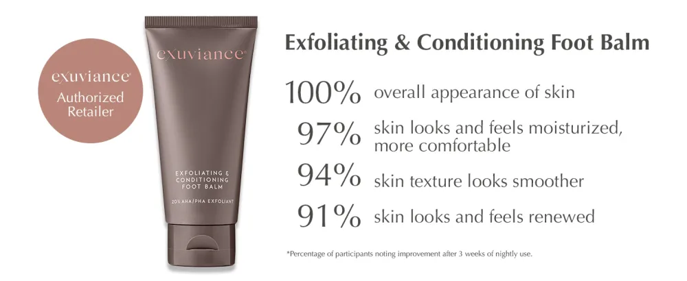 EXUVIANCE Exfoliating & Conditioning Foot Balm 1.7 oz - EXUVIANCE Exfoliating and Conditioning Foot Balm