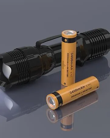 16650 Rechargeable Battery 2500mAh 3.7V Li-ion Rechargeable Battery with Button Top for Flashlights Torches - product information 3