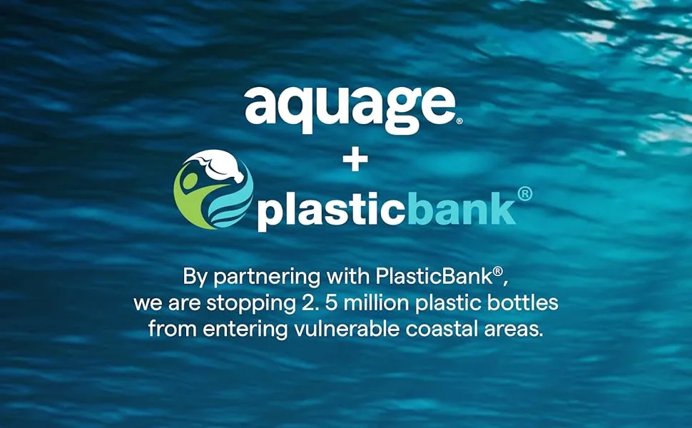 AQUAGE. SeaExtend60 Second Silkening Treatment - Replenishes Moisture to Restore Hair’s Silky Natural Feel 8 oz - Aquage & Plastic Bank Saving the Ocean