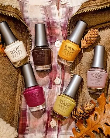 Morgan Taylor No Boundaries Collection Nail Polish Nail Lacquer Fall Nail Polish Long Lasting Nail Polish 0.5 oz Afternoon Escape - change of pace