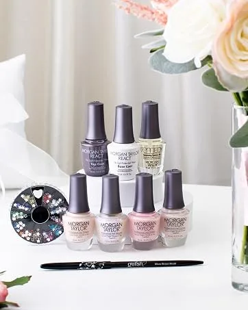 Morgan Taylor No Boundaries Collection Nail Polish Nail Lacquer Fall Nail Polish Long Lasting Nail Polish 0.5 oz Afternoon Escape - spring wedding nails