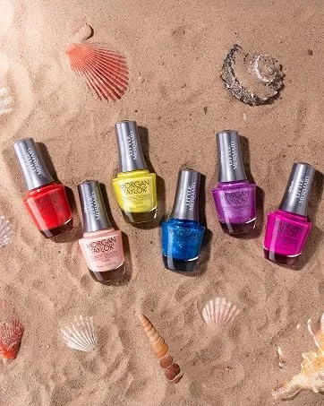 Morgan Taylor No Boundaries Collection Nail Polish Nail Lacquer Fall Nail Polish Long Lasting Nail Polish 0.5 oz Afternoon Escape - summer nail