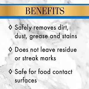 Stone Care International Granite Cleaner - 32 Fluid Ounces Granite & Stone Tile Travertine Limestone Slate Clean 32 Oz. Single - Benefits