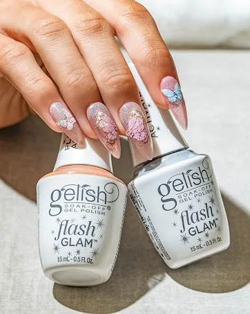 Gelish Dip Powder Pinks 0.8 oz Gossip Girl - flash glam