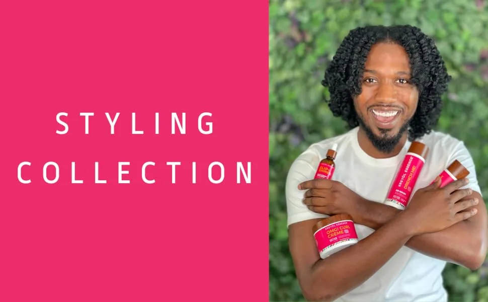 Kreyol Essence - 8 Oz Moringa Styling SCULPT + SMOOTH HAIR MOUSSE Haitian Moringa Coconut Papaya Hair Care - styling collection