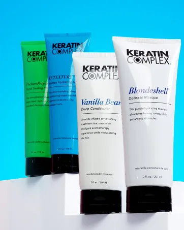 Keratin Complex - Blow Dry Essential Curl Kit - Keratin Obsessed 5 fl oz + KCTEXTURE Leave-In Conditioner 5 fl oz - masque group