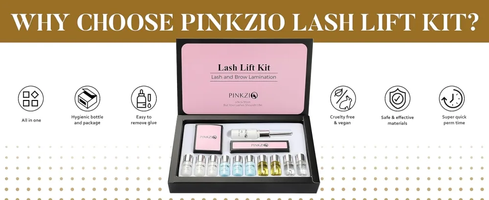 Lash Lift Kit Professional Eyelash Perm Kit Safe Perming Wave Semi-Permanent Lash Curling for Salon - eyelash lift