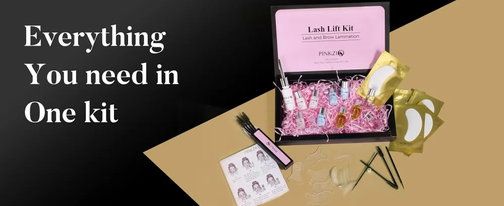 Lash Lift Kit Professional Eyelash Perm Kit Safe Perming Wave Semi-Permanent Lash Curling for Salon - lash