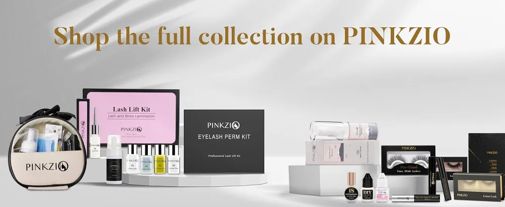 Lash Lift Kit Professional Eyelash Perm Kit Safe Perming Wave Semi-Permanent Lash Curling for Salon - pinkzio