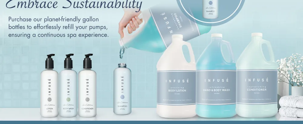 Terra Pure Infuse White Tea and Coconut Conditioner | 400 ml SINGLE 1 PIECE - Acquavera White Tea and Coconut Hospitality Set