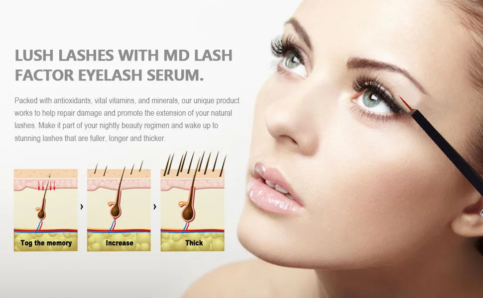 Premium Eyelash Growth Serum and Eyebrow Enhancer by Aomock Lash Serum - 5ml Lash Boost Serum for Longer Fuller Thicker Lashes & Brows violet - product information 8