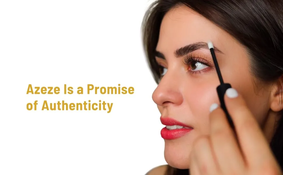 Azeze Eyebrow Growth Serum for Thicker Brows - Oil-free Brow Serum for Fuller Brows in 6 Weeks - eye brow serum for growth