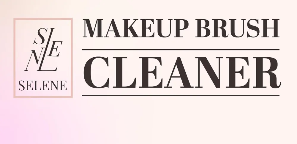 SELENE Liquid Cleanser - Premium Liquid Makeup Brush Cleaner Solution - Ideal Cleaner for Makeup Brushes - Make Up Brush Cleanser & Brush Cleaner (5.07 fl oz) - Brand Story Header