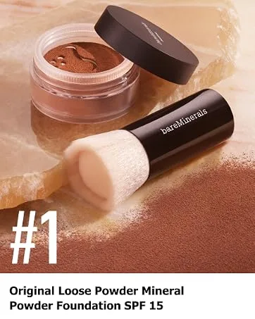 bareMinerals Seamless Shaping & Finish Brush Finishing Powder Blush Highlighter and Bronzer Synthetic Fibers Vegan - bareminerals
