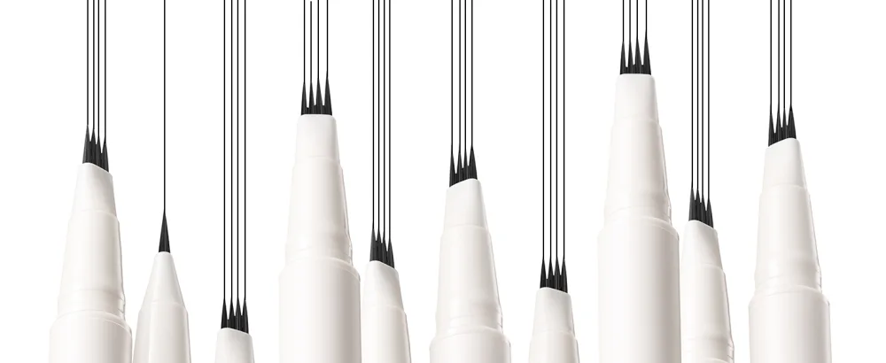 FOCALLURE FLUFFMAX TINTED Liquid Eyebrow Pen Eyebrow Microblading Pen with a Micro-Fork Tip Applicator Long-Lasting Smudge-Proof Creates Natural Looking Brows MEDIUM BROWN BB02 MEDIUM BROWN - product information 19
