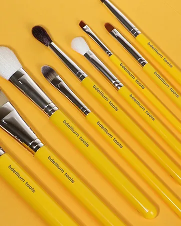 Bdellium Tools Professional Makeup Brush - Pink Bambu Series 740 Sponge Applicator - With Soft Rubycell Foam For Eyeshadow Application (Pink 1pc) - Bdellium Tools Studio Collection