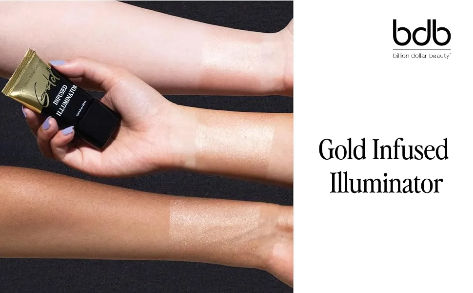 Billion Dollar Brows Gold Infused Illuminator - Gold Illuminator (2023)
