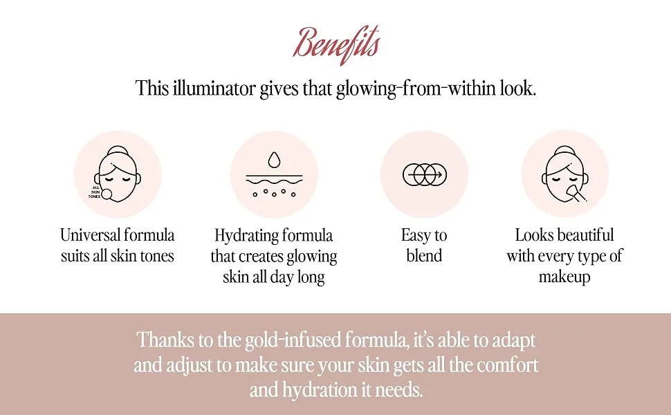 Billion Dollar Brows Gold Infused Illuminator - Gold Illuminator (2023)