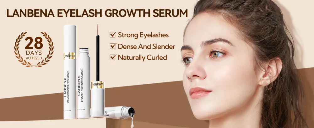 LANBENA Lash Serum-Rapid Eyelash Growth Serum Lash Serum for Eyelash Growth Thickness Stronger Healthier Lashes & Brows-4ml - product information 6