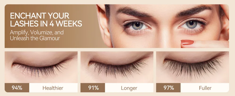 LANBENA Lash Serum-Rapid Eyelash Growth Serum Lash Serum for Eyelash Growth Thickness Stronger Healthier Lashes & Brows-4ml - product information 8