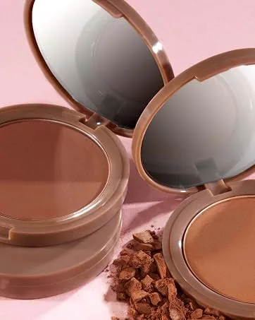 Mally Beauty Nude Attitude Eyeshadow Palette with Double-Ended Brush - Bulletproof Bronzer