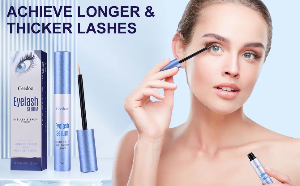 Advanced Formula Lash Serum for Fuller Thicker Longer Eyelashes and Eyebrows - Premium Lash Serum with Brow Enhancer (3mL) - eye lash serum