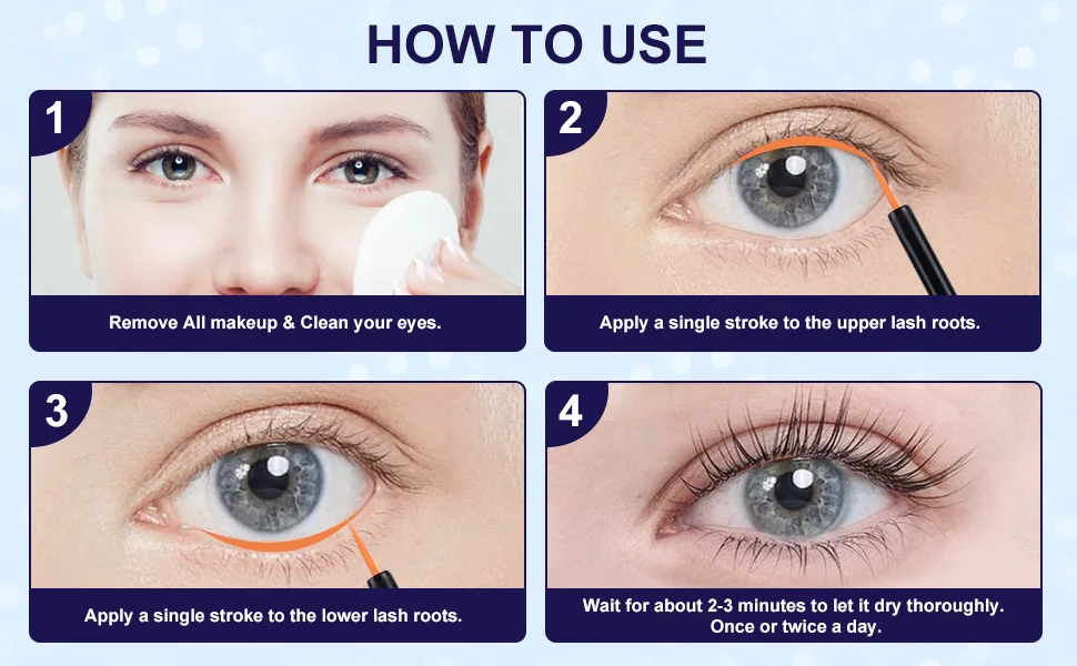 Advanced Formula Lash Serum for Fuller Thicker Longer Eyelashes and Eyebrows - Premium Lash Serum with Brow Enhancer (3mL) - eye lash serum