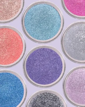 Loose Powder Organic Mineral Eyeshadow - Purple Reef - single eyeshadows giselle cosmetics over 90 shades to choose from