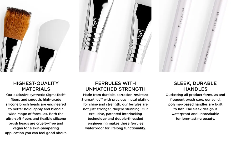 Sigma Beauty S20 Eye Cream Skincare Brush S20 Eye Cream Brush - Makeup brushes engineered to better hold apply