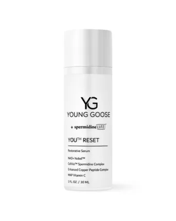 Young Goose Adaptogloss | NAD+ Plumping Lip Balm | Firming | Cranberry Flavored | Rejuvenates Lips | Vitamin B3 | UV Protection - YOUth Reset