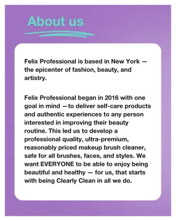 Makeup Brush Cleaner - Deep clean Rinse Free Quick Dry - Ideal for Cleaning and Odorizing Natural and Synthetic Make-up Brushes (32 Fl oz) - About Us