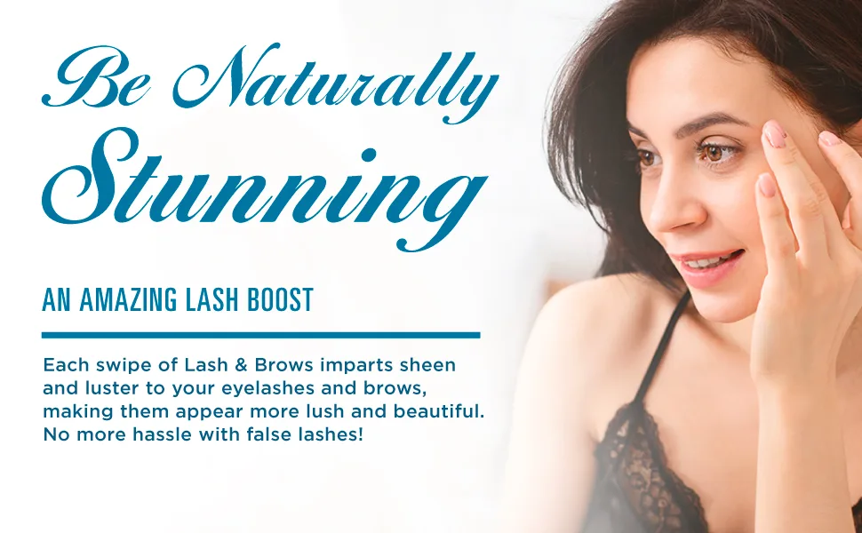 Clinical Effects: Lash & Brows Serum - Growth Serum for Eyelashes and Brows - 1 bottle - 0.1 oz - Support Growth and Thickness within 4 Weeks - Safe and Effective Formula for Rapid Results - Be naturally stunning. No more false lashes.