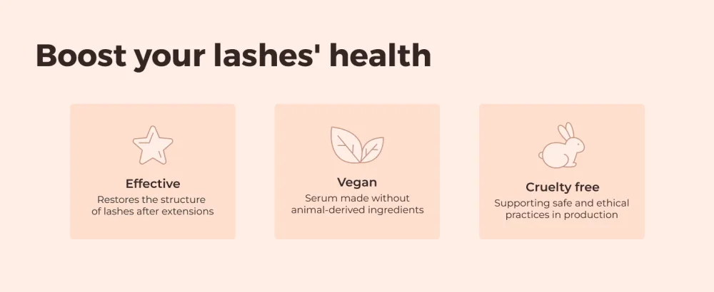Eyelash & Brow Enhancing Serum | Advanced Lash Growth Serum for Fuller Longer Eyelashes & Thicker Brows | Vegan Hydrating Lash Serum 6 ml - 2 fl oz - The VitaLash Eyelash Serum Brow Lash Growth