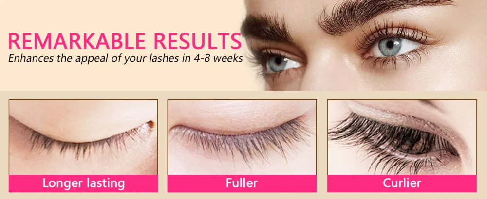 Lash Enhancing Serum Women's Advanced Cosmetics Eyelash Growth Serum Promote Longer Fuller and Denser Eyelashes Fast and Effective (3ml) - MAVENI Lash Enhancing Serum