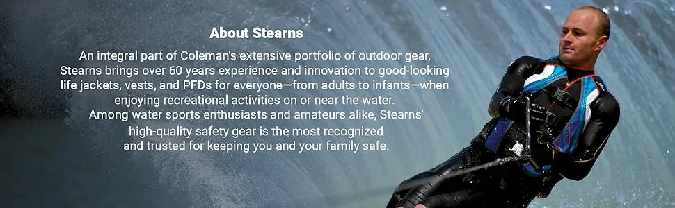 Stearns Infant Classic Series Vest Blue - About Stearns