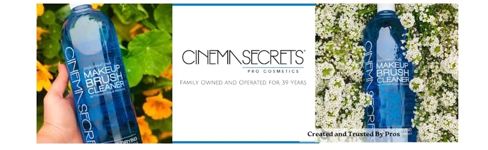 Cinema Secrets Professional Makeup Brush Cleaner Spray 2 fl oz Vanilla - product information 15