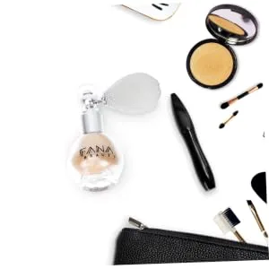 FOMIYES Makeup Glitter Spray 1pc Spray Glitter Flash Powder Bottle Plastic Glitter Highlight Spray 7x5.5cm Ivory - product information 11