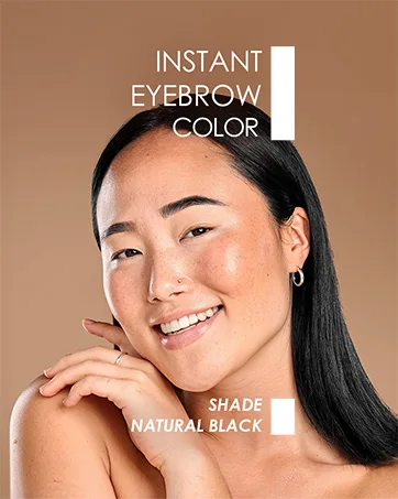Godefroy Color Keep For Lashes and Brows - Instant Eyebrow Color Shade natural black