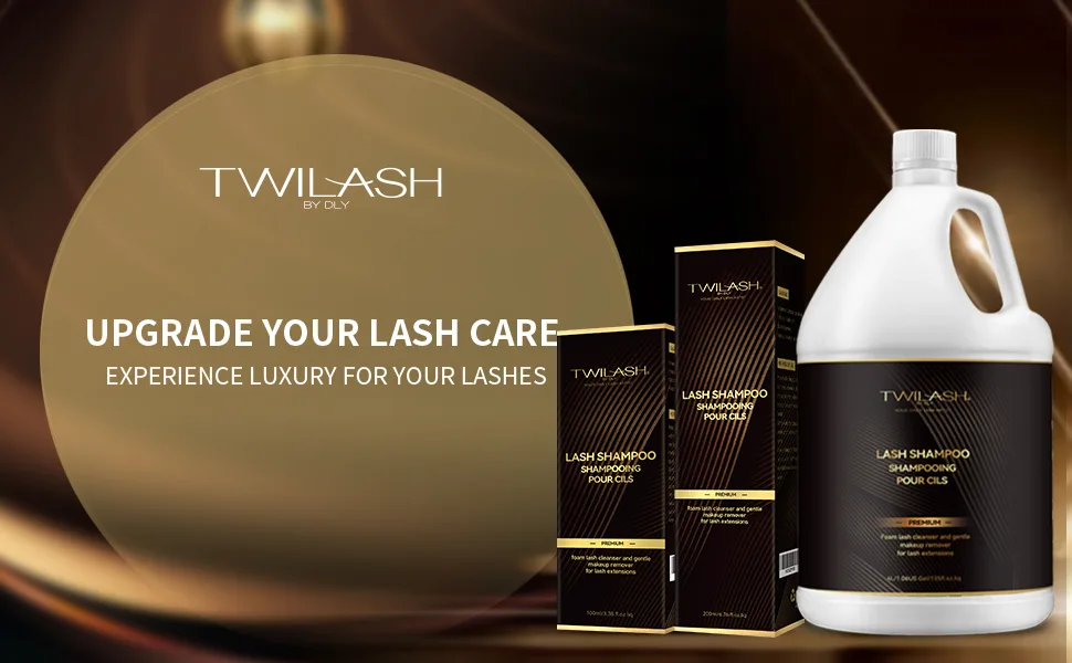 Lash Shampoo 200ml/ 6.83oz for Salon & Home Use - High-Purity Eyelash Cleanser And Two Extended Handle Lash Shampoo Brushes Unscented 200ml - product information 8