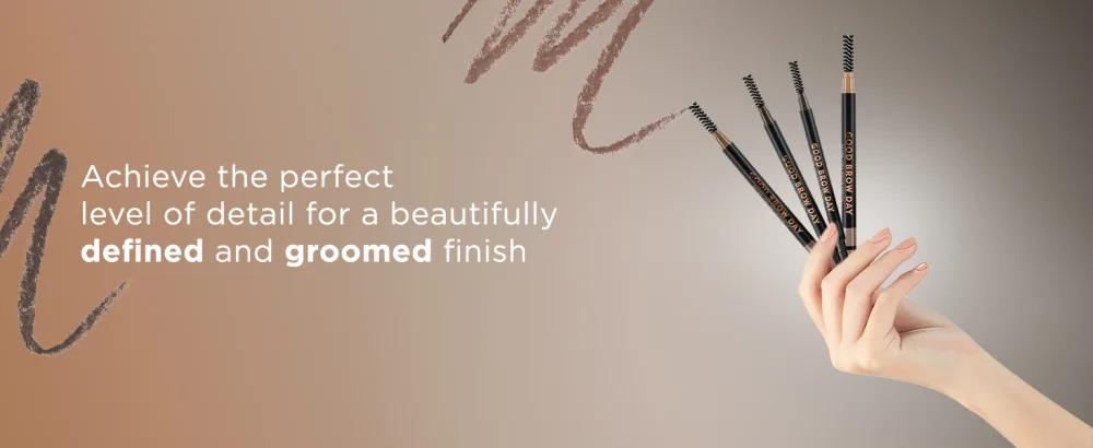 Profusion Cosmetics GBD BROW PNCL ULT FN DK BRWN Dark Brown - Defined & groomed finish