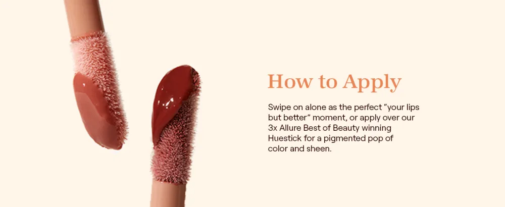 Live Tinted Get Glossy Huegloss High-Shine Lip Gloss Trio Kit: Includes Huegloss in Shades Grace Smart and Honor 3 Piece Set - Huegloss