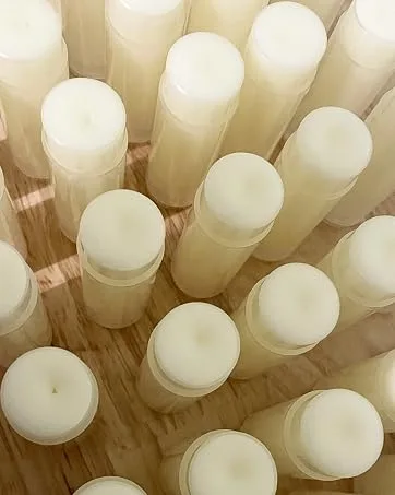 JUMBO Lip Balm - Blue Raspberry - Delight Naturals Freshly Poured Tubes