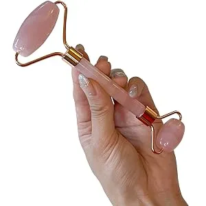 Glow & Grace Rose Quartz Roller - Rose Quartz Roller