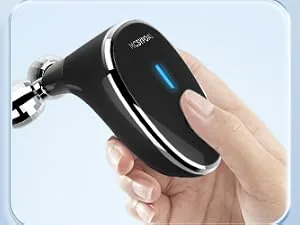 Microcurrent-Facial-Device 5-in-1 Microcurrent Multifunctional Facial Massager Face Roller Face Massager for Skin Care Glossy Black - product information 13